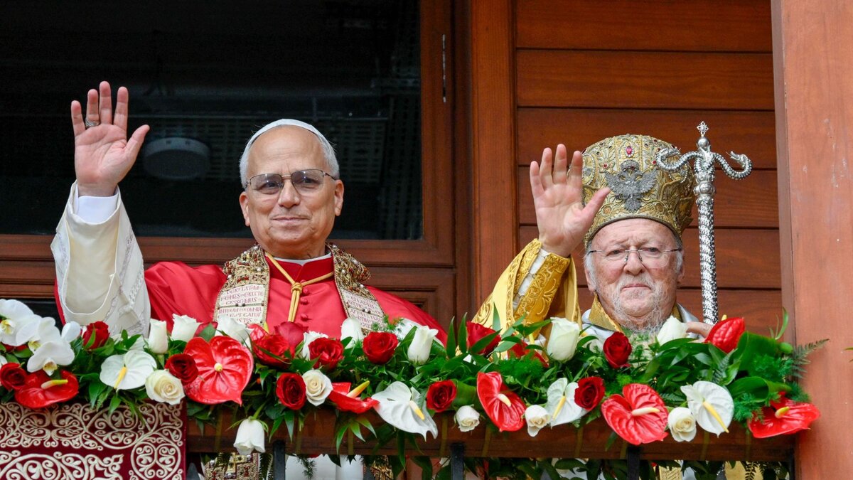 Papst Leo empf&auml;ngt Weltkirchenrat im Vatikan
