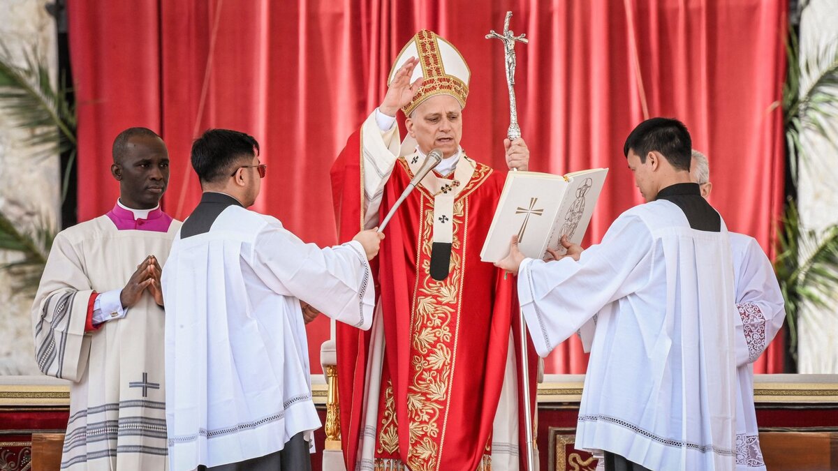 Papst Leo XIV. fordert an Palmsonntag ein Ende der Kriege in der Welt