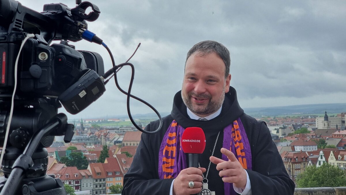 Jerusalemer Abt wirbt auf Katholikentag für Dialog