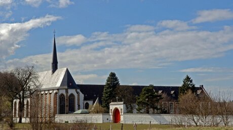 Einziges deutsches Trappistenkloster: Abtei Mariawald in der Eifel  / © Wolfgang Radtke (KNA)