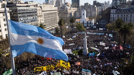 Demonstration in Buenos Aires / © Manuel Cortina (dpa)