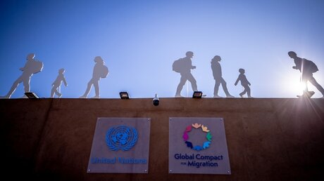 UN-Konferenz zum Migrationspakt in Marrakesch am 10. Dezember 2018. / © Michael Kappeler (dpa)