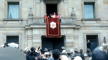 Abschluss des Konzils mit Papst Paul VI. / © Ernst Herb (KNA)
