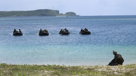Militärübung auf US-Pazifikinsel Guam / © Haven Daley (dpa)