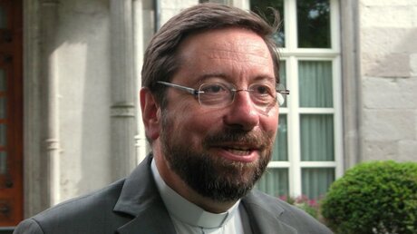 Bischof Jean-Pierre Delville (KNA)