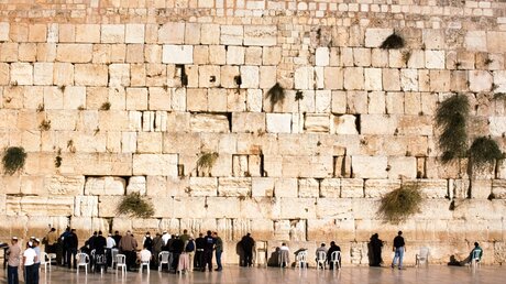 Klagemauer in Jerusalem (epd)