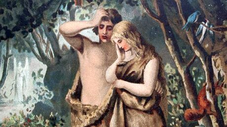 Adam und Eva im Paradies (KNA)