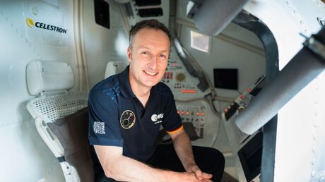 Astronaut Matthias Maurer / © Oliver Dietze (dpa)