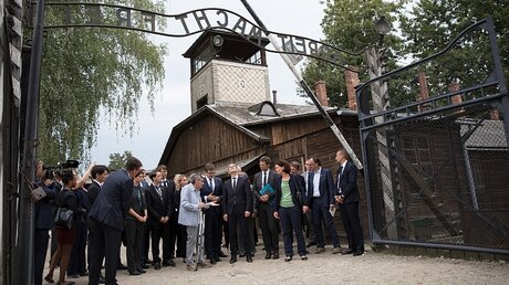 Außenminister Maas besucht Auschwitz / © Ina Fassbender (dpa)