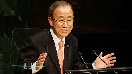 UN-Generalsekretär Ban Ki Moon (dpa)