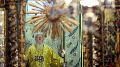  Papst Franziskus hat zum Abschluss seiner Reise in die Türkei mit dem Patriarchen Bartholomäus das orthodoxe Andreasfest gefeiert.  (dpa)