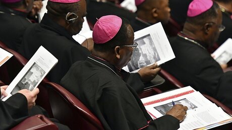 Bischöfe nehmen an einem Gipfeltreffen zum Thema Missbrauch teil / © Vincenzo Pinto (dpa)