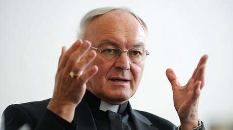 Bischof Heinz Josef Algermissen / © Uwe Zucchi (dpa)