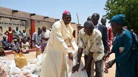 Bischof Stephen Dami Mamza (KNA)