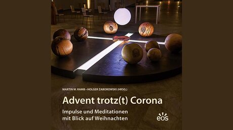 Buchcover "Advent trotz(t) Corona" (EOS-Verlag)