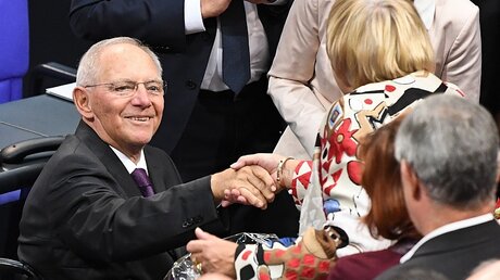 Bundestagspräsident Schäuble / © Jutrczenka/dpa (KNA)