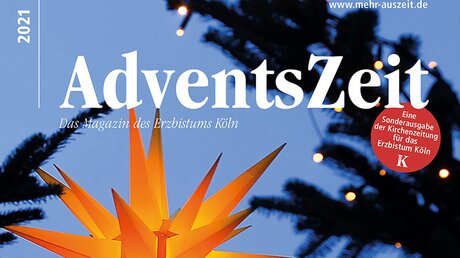 Cover der AdventsZeit 2021 (Kirchenzeitung Koeln)