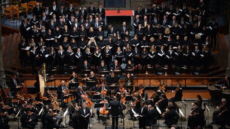 Das "Große Domkonzert" in Kooperation mit dem Gürzenich-Orchester Köln ist in jedem Jahr fester Programmbestandteil. / © Tomasetti (DR)