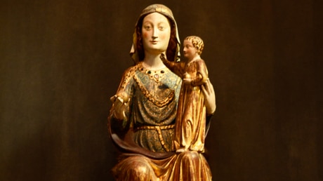 Die Füssenicher Madonna im Kölner Dom / © Christine Di Costanzo (Dombauhütte Köln)