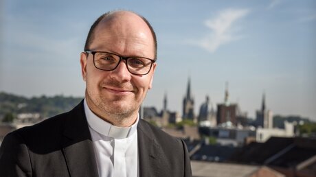 Pfarrer Dirk Bingener, missio-Präsident / © Julia Steinbrecht (KNA)