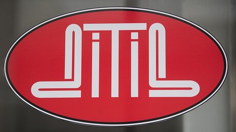 Logo der Ditib in Stuttgart / © Marijan Murat (dpa)