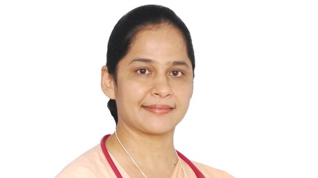 Dr. Beena Madhavath aus Mubay, Indien, ist Ordensfrau und Ärztin. (MISEREOR)