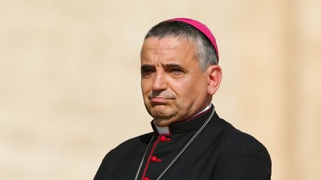 Erzbischof Dominique Lebrun / © Paul Haring (KNA)