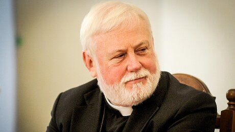 Erzbischof Paul Richard Gallagher, vatikanischer Außenbeauftragter / © Romano Siciliani (KNA)