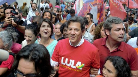Fernando Haddad von der Kandidat der linken Arbeiterpartei (PT) in Brasilien / © Alberto Veiga (epd)
