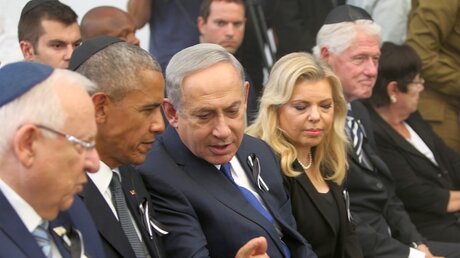 Talk: Obama und Netanjahu (dpa)