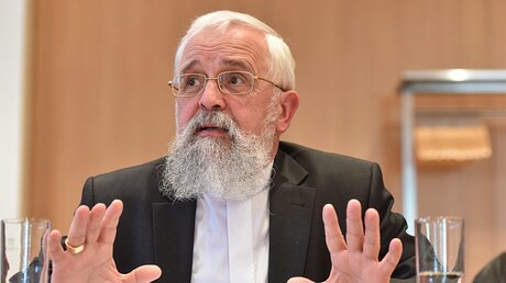 Gerhard Feige, Bischof von Magdeburg / © Harald Oppitz (KNA)