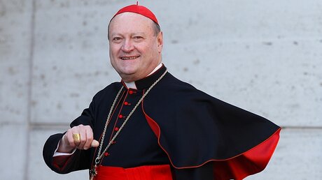 Kardinal Gianfranco Ravasi, Präsident der Päpstlichen Kommission für die Kulturgüter der Kirche. / © Paul Haring (KNA)