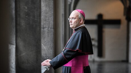 Helmut Dieser, Bischof von Aachen, 2020 / © Julia Steinbrecht (KNA)