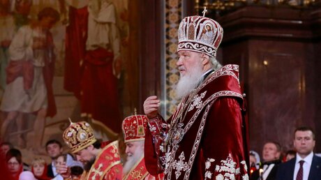 Der russisch-orthodoxe Patriarch Kyrill I. / © Natalia Gileva (KNA)