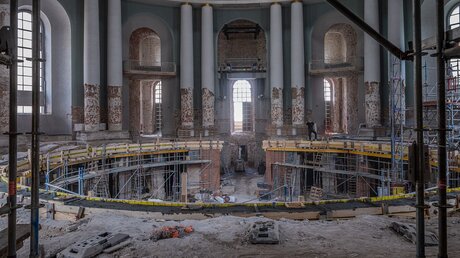 Umbau der Berliner St. Hedwigs-Kathedrale / © Detlef Bluhm (Erzbistum Berlin)