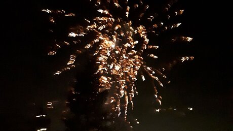 Feuerwerk an Silvester / © Sr. Emmanuela Kohlhaas (privat)