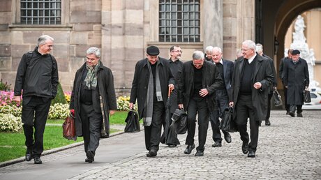 Deutsche Bischöfe unterwegs / © Harald Oppitz (KNA)