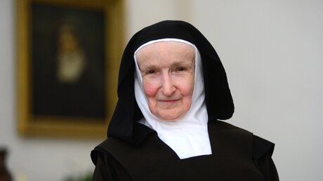 Schwester Ancilla Wißling lebt seit 1962 im Kölner Karmel und war hier über viele Jahre auch Priorin / © Beatrice Tomasetti (DR)