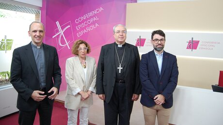 Bei der Spanischen Bischofskonferenz (CEE) / © Stefanie Claudia Müller (DR)