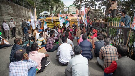 Protest von Mitgliedern der Dalit-Gemeinschaft / © Madan Sehgal (shutterstock)