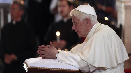 Papst Benedikt XVI.  / © Esteban Perez (KNA)