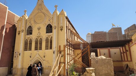 Kirche in Esna (Ägypten), die erneuert werden muss / © Diözesanstelle Weltkirche - Weltmission (Erzbistum Köln)