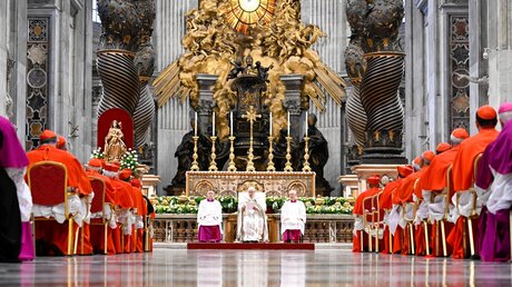 Konsistoriums mit Papst Franziskus am 27. August 2022 im Petersdom / © Vatican Media/Romano Siciliani (KNA)
