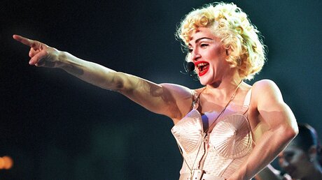 Madonna im Jahr 1990 / © Franz-Peter Tschauner (dpa)
