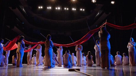 Die Community-Dance-Premiere fand im Brüsseler Königlich-Flämischen Theater statt / © Jannick Mayntz (privat)