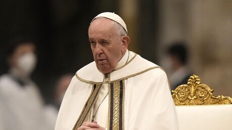 Papst Franziskus / ©  Andrew Medichini (dpa)