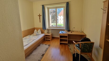 Gästezimmer im Kloster Ettal / © Renardo Schlegelmilch (DR)