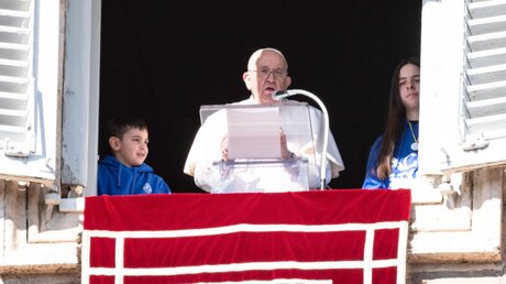 Papst Franziskus am 29. Januar 2023 im Vatikan / © Cristian Gennari/Romano Siciliani (KNA)