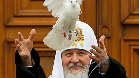 Der russisch-orthodoxe Patriarch Kyrill / © Yuri Kochetkov/EPA (dpa)