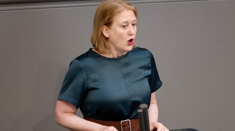 Lisa Paus, Bündnis 90/Die Grünen, Bundesfamilienministerin / © Carsten Koall (dpa)